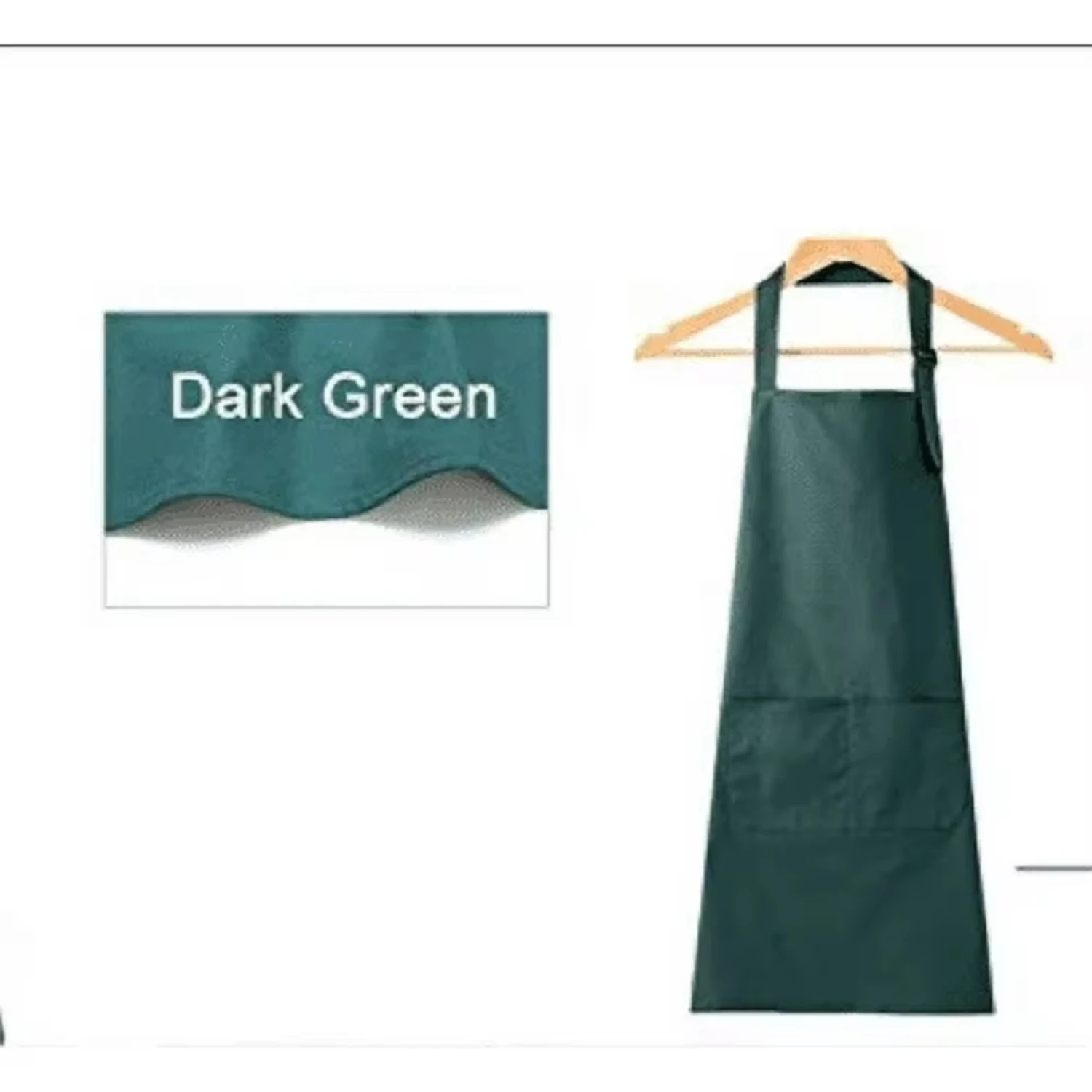 

Green Kitchen Chef' Apron Adjustable Cooking, Baking, Gardening, Crafting, BBQ,Working, Harvest