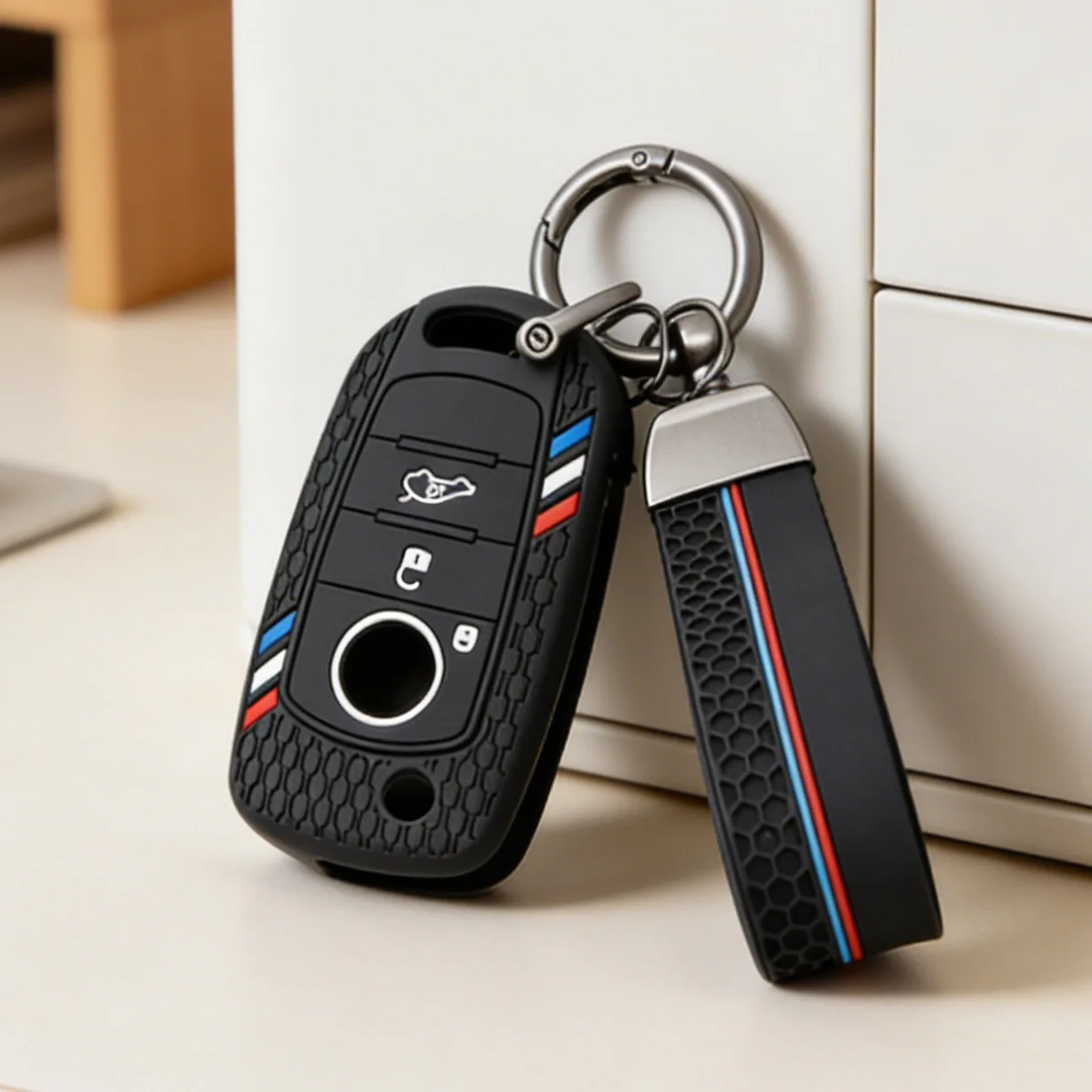 Car Silicone Flip Key Case Cover Protector Shell for FIAT Tipo Toro Nuovo Freedom 500X Doblo Argo Grazie Keyless Fob Accessories