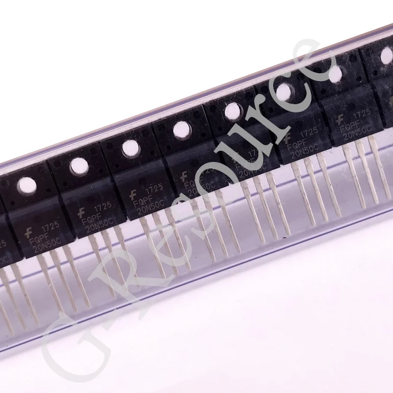 (10 pièces) FQPF20N50FT FQPF20N50C 20N50 TO-220 20A 500V MOSFET canal N