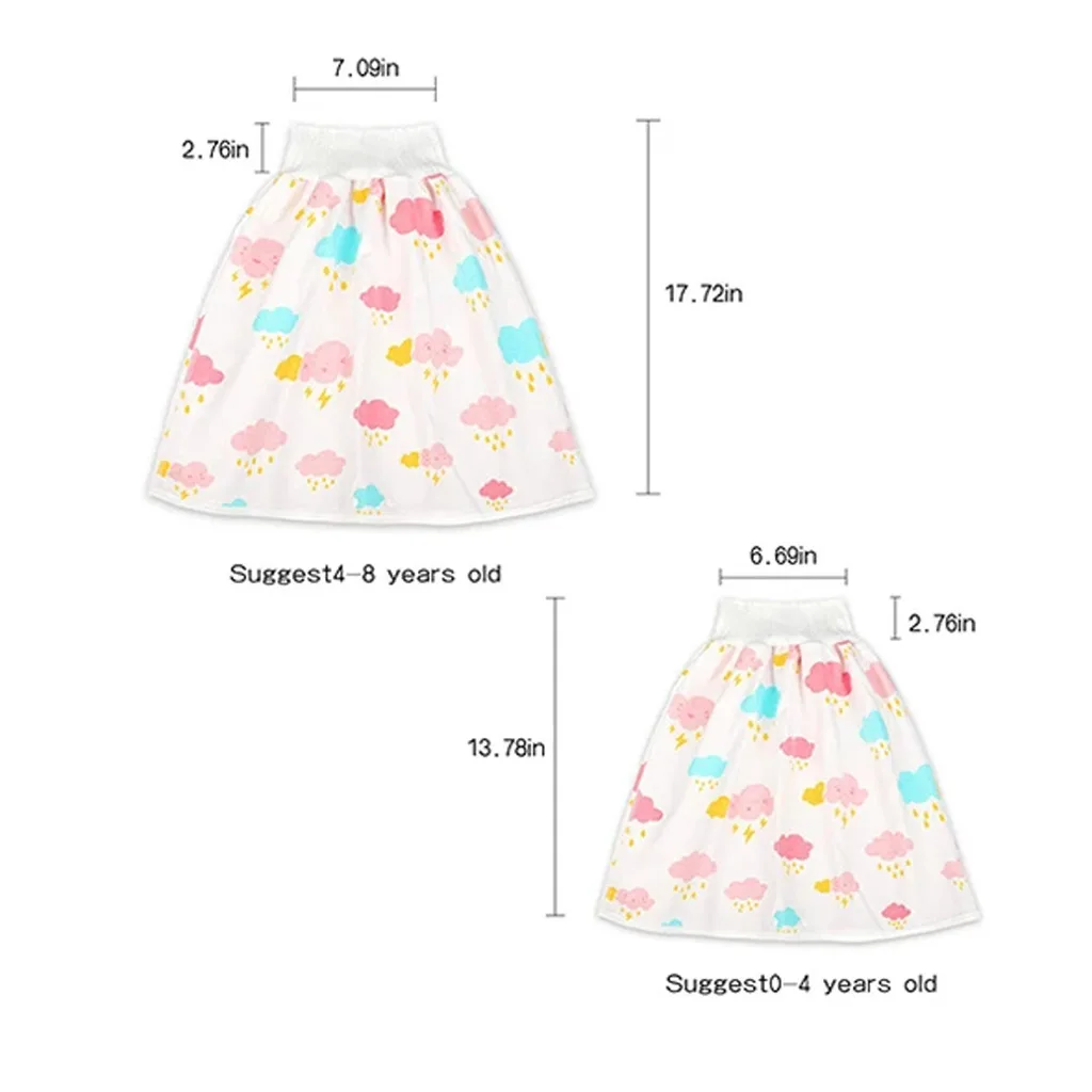 Baby Pajamas Kids Pajama Bottoms Comfy Washable Children\'s Diaper Skirt Shorts