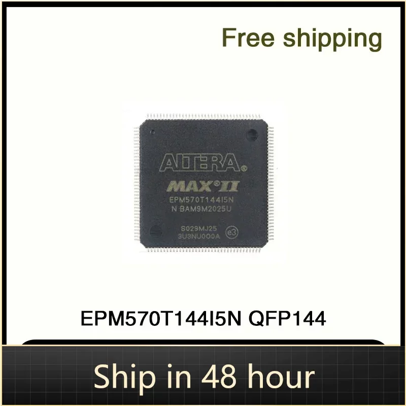 

100% New Original EPM570T144I5N QFP144 EPM570T imported authentic programmable logic device IC Chip In Stock