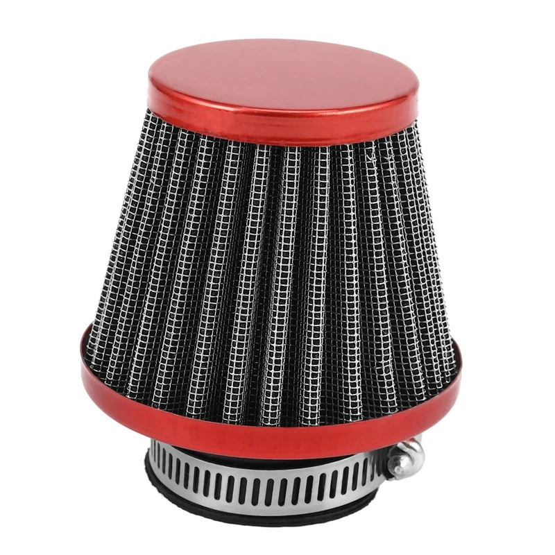 38Mm Air Filter Intake Induction Kit Universal For Off-Road Motorcycle ATV Quad Dirt Pit Bike Mushroom Head Air Filter Cleaner