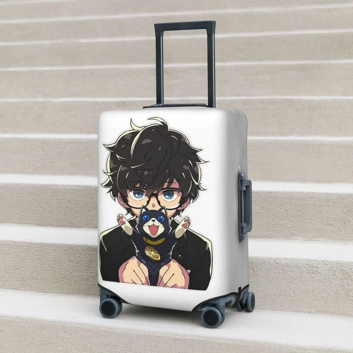 

Morgana Personal Suitcase Cover Protection Elastic Travel Luggage Protector Covers for 18-32 Inch