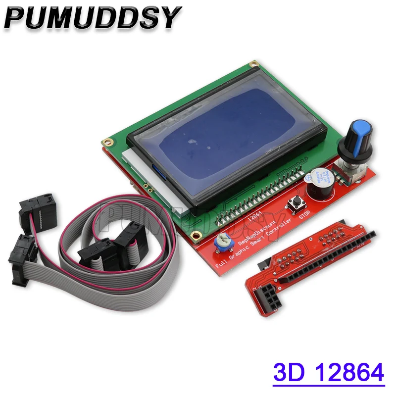 LCD 3D 2004 12864 Display 3D Printer Reprap Smart Adapter Controller Reprap Ramps 1.4 1.6 Mega2560 Board 2004LCD Control