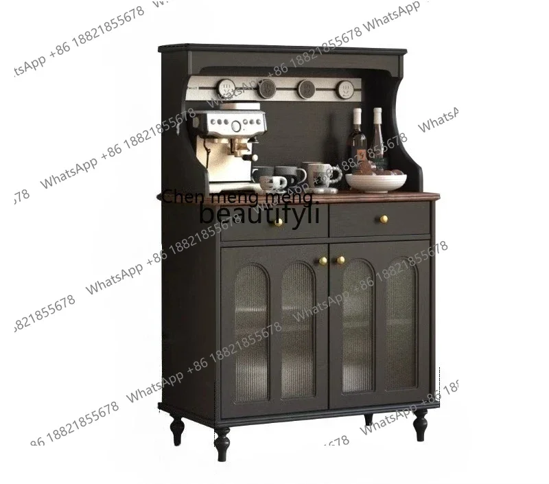 

Американский французский ретро-стиль, обеденный боковой шкаф, кухонная перегородка, шкафчик для хранения, встроенный шкаф