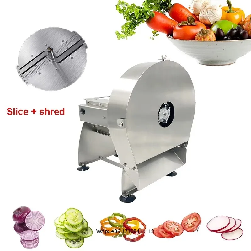

Commercial Electric Potato Shredder 220V Vegetable Shredder, Tomato Fruit Grater, Slicer, Food Shredder