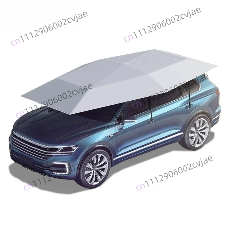 Car parasol automatic roof sun protection and heat insulation whole car electric car SUV awning remote control folding awning
