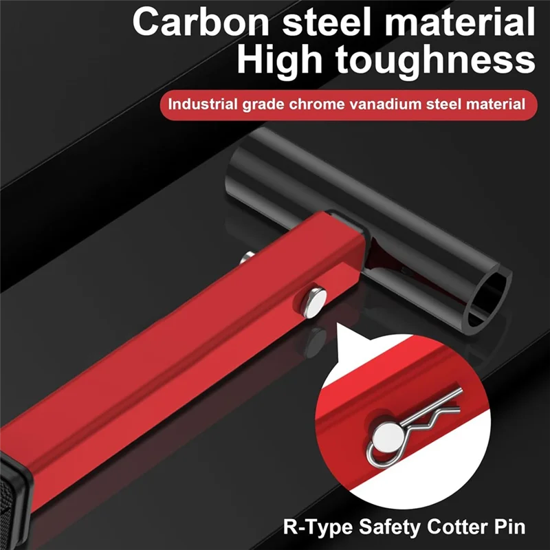 

RALCA-4-In-1 Hinge Adjusting Tool Kit Heavy Duty Steel Door Hinge Bender Wrench For Residential & Commercial Use