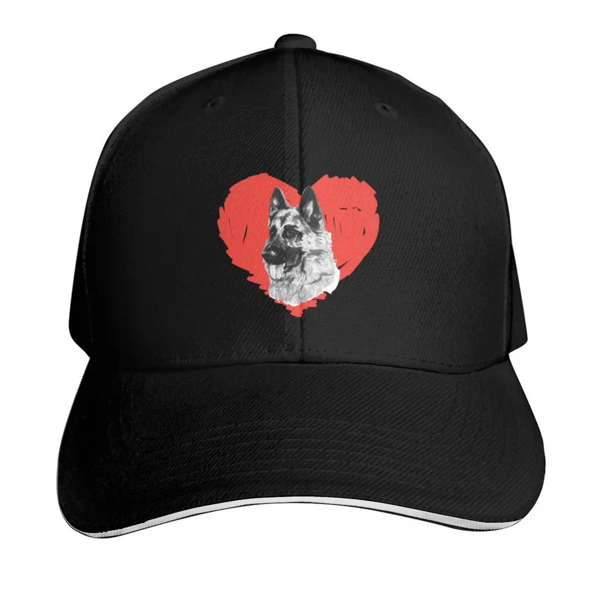 Gorra de béisbol con diseño de perro pastor alemán, gorras personalizadas, sombrero de lujo para hombre, ropa de golf Hip Hop, para hombre y mujer