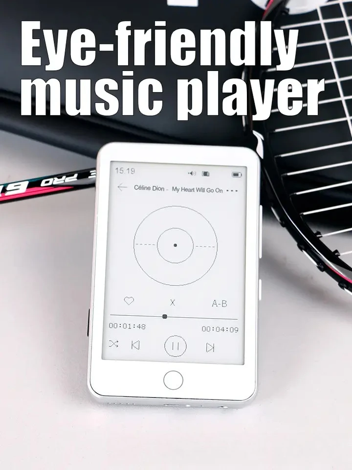 Famue Bf01 شاشة حبر قارئ الكتب الإلكترونية مشغل MP3 موسيقى رياضية بدون فقدان صوت بلوتوث 5.3 عمر بطارية طويل مسجل تشغيل #2