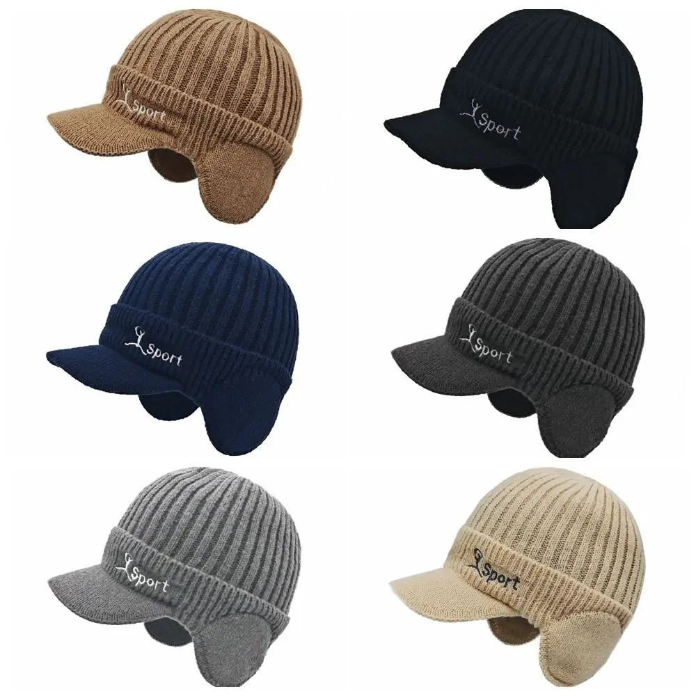 Casquette de protection des oreilles en laine, chapeau de baseball, coupe-vent, résistant au froid, doux, solide, document, chaud, avec oreillettes, Benines, automne