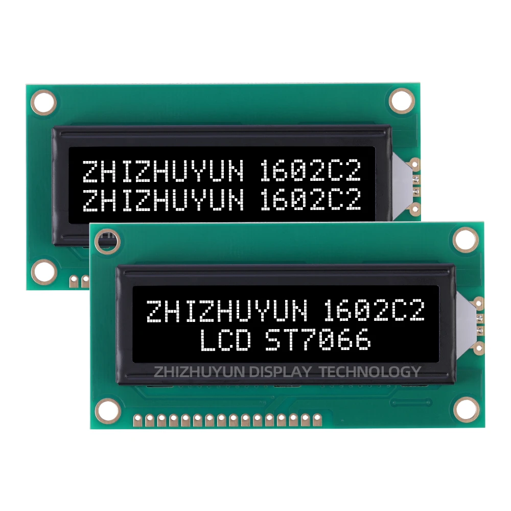 Unterstützung Anpassung c2 industrielle Steuerung Bildschirm stn grau Film blau Text 5v lcm 16*2 16x2 lcd Modul