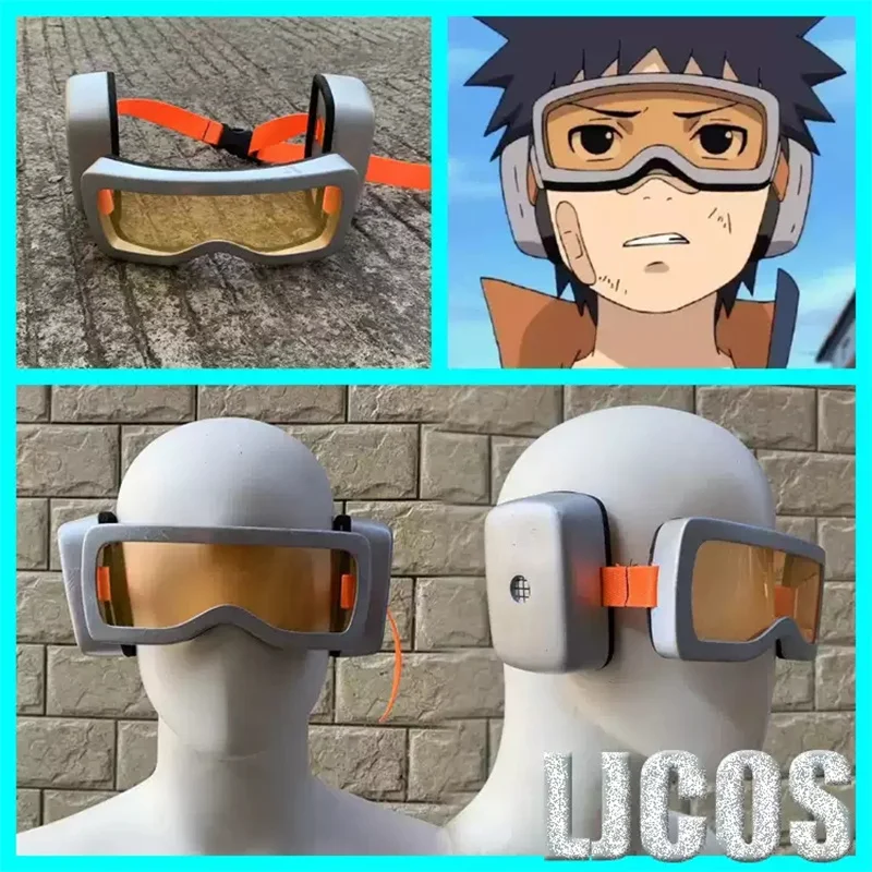 Uchiha Obito Childhood Cosplay Glasses Goggles Anime Prop Accessories Halloween
