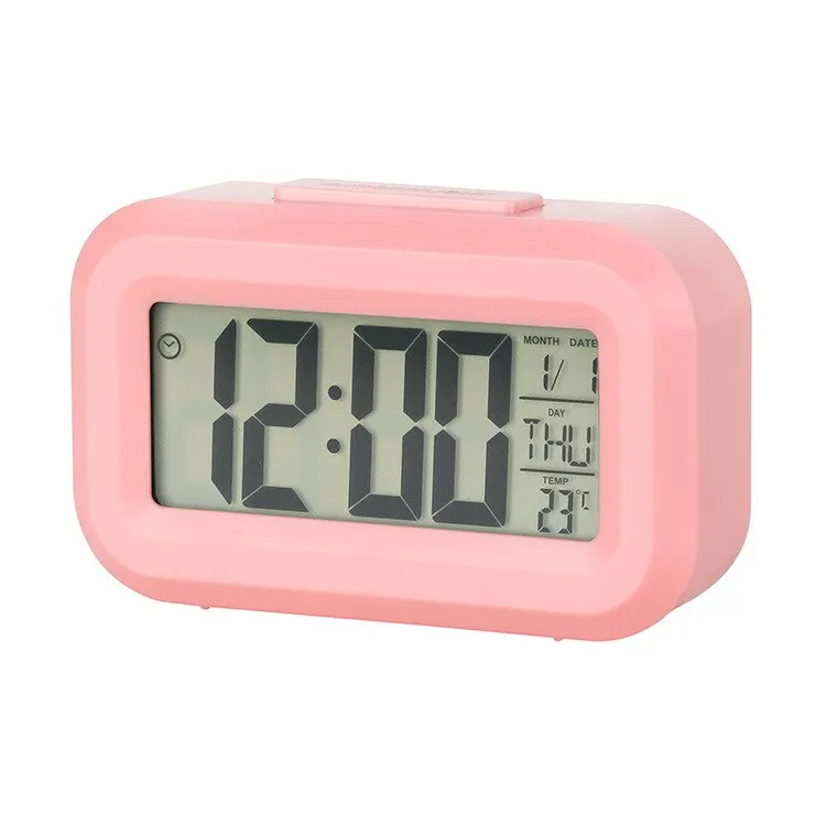 LED Digitale Wekker Backlight Snooze Data Tijdkalender Desktop Multifunctionele Elektronische Backlight Tafelklok - afbeelding 1