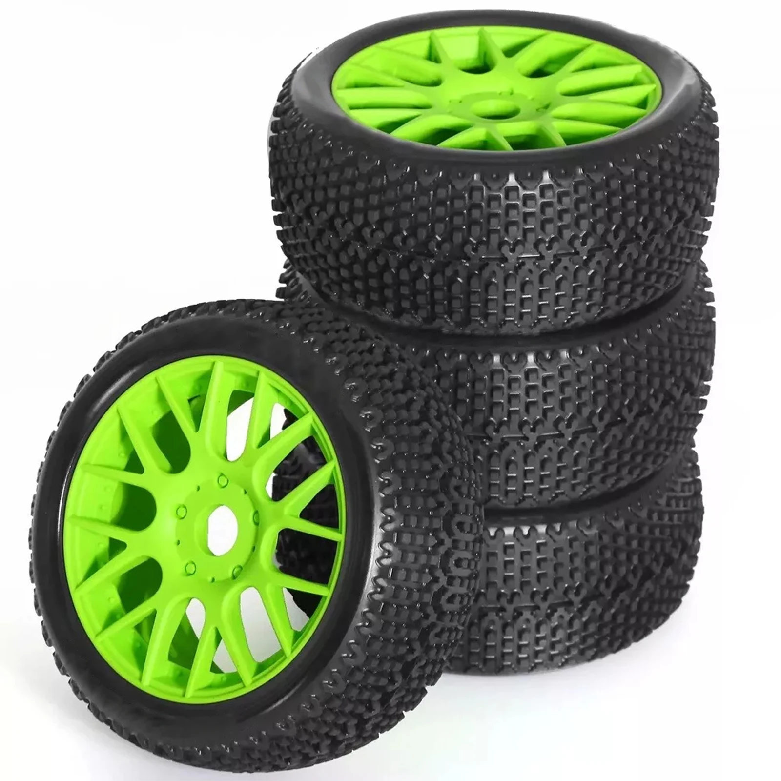 

4PCS 1/8 Scale RC Buggy Tires 17mm Hex Wheels for ARRMA\Typhon\Talion\Traxxas\Redcat\Team\Losi\Kyosho\HPI\HSP\VRX RC Car