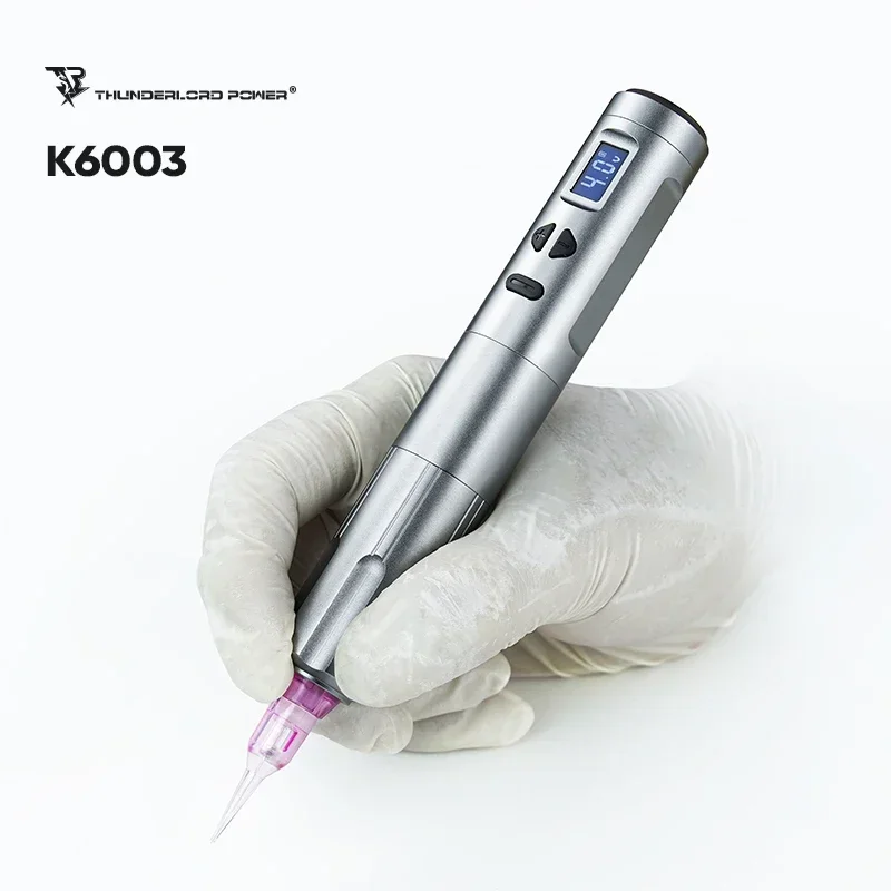 New Version 4 Modes Wireless K6003 Make Up Tattoo Pen Machine  Eyebrow Eyeliner Lip Permanent Makeup Machine Small Tattoo