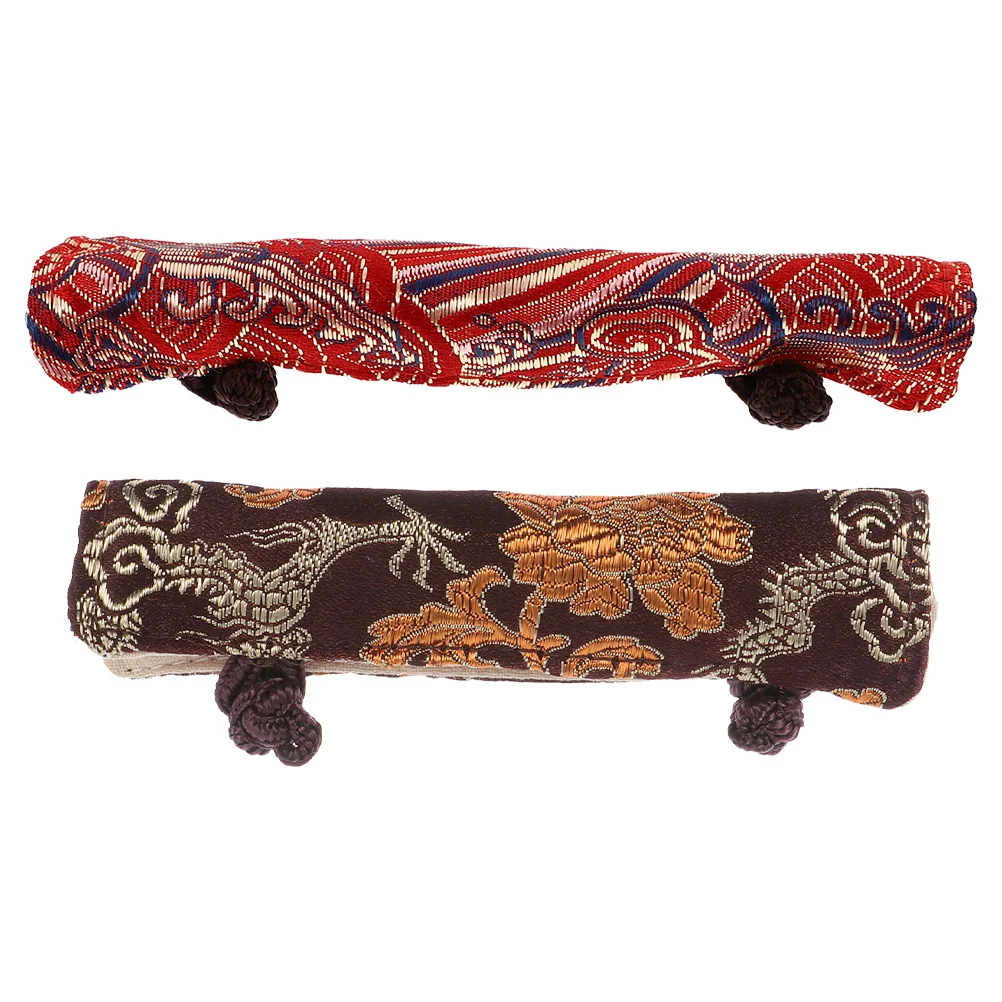 2pcs Cloth Handle Cover Kitchen Accessory Anti-Scald Heat Insulation Sleeve Kitchen Accessory For Pot Handle Protection