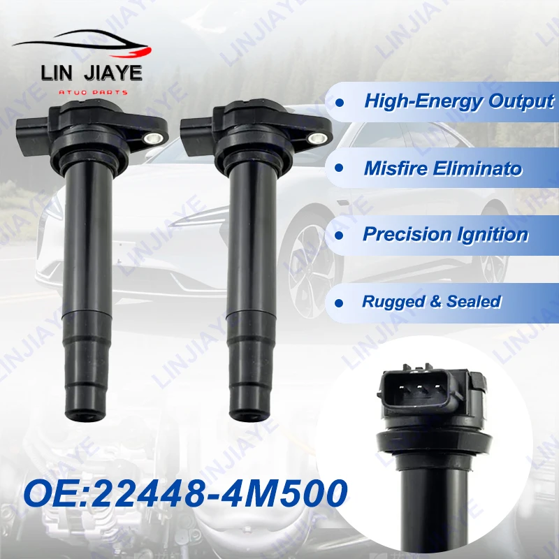 

1PC Ignition Coil for Nissan Sentra 1.8L 2000-2001, 22448-4M500 22448-4M50A 22448-6J901 Uf326