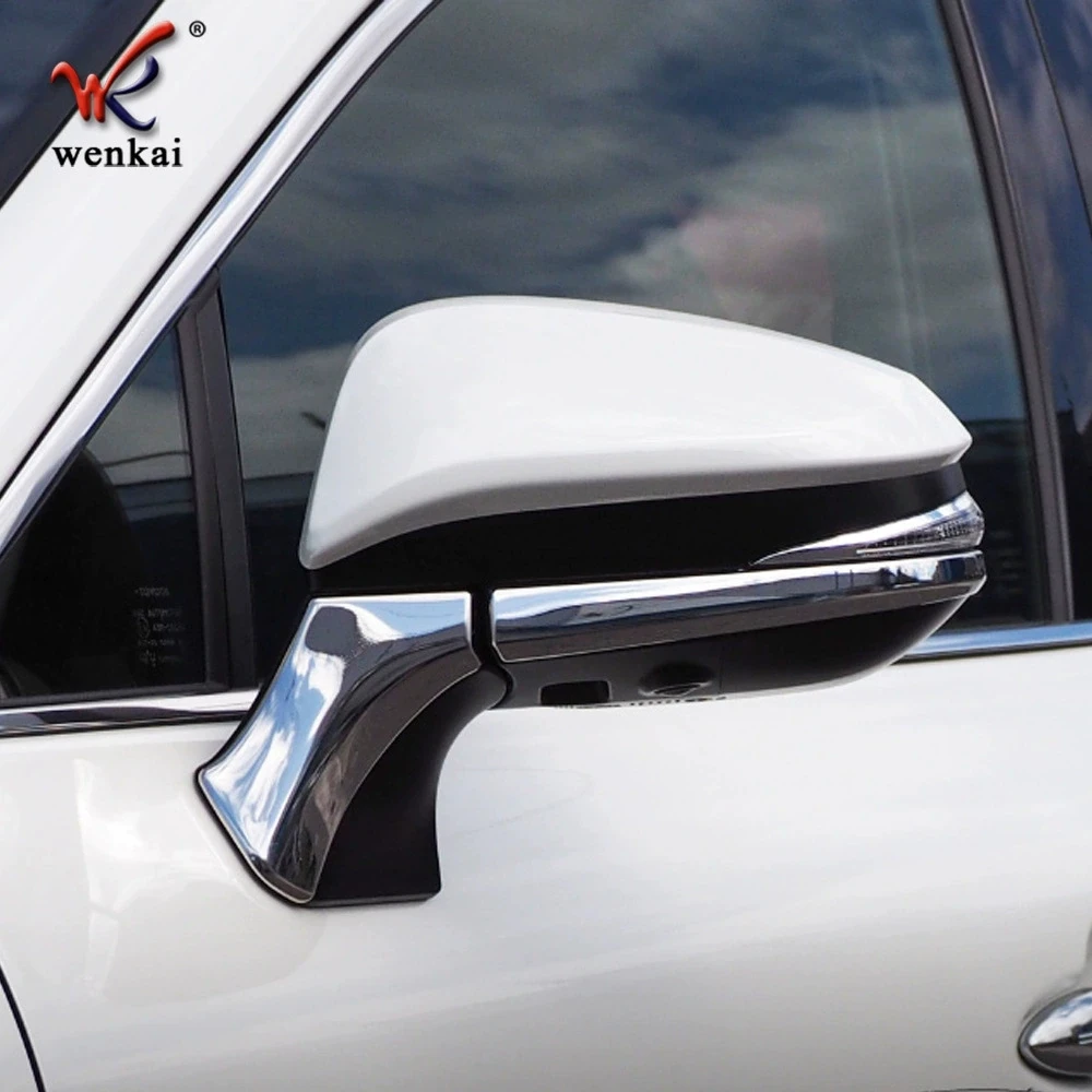 

For 2020-2023 Toyota Harrier Venza 80 Series Rearview Side Mirror Cover Trim Chrome Accessories