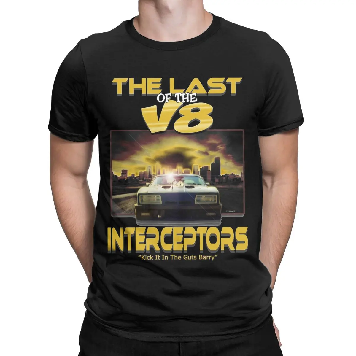 Mad Max The Last V8 Interceptor Shirt Apparel for Men Women 100% Cotton Awesome T-shirt Short Sleeve Tops Gift Idea