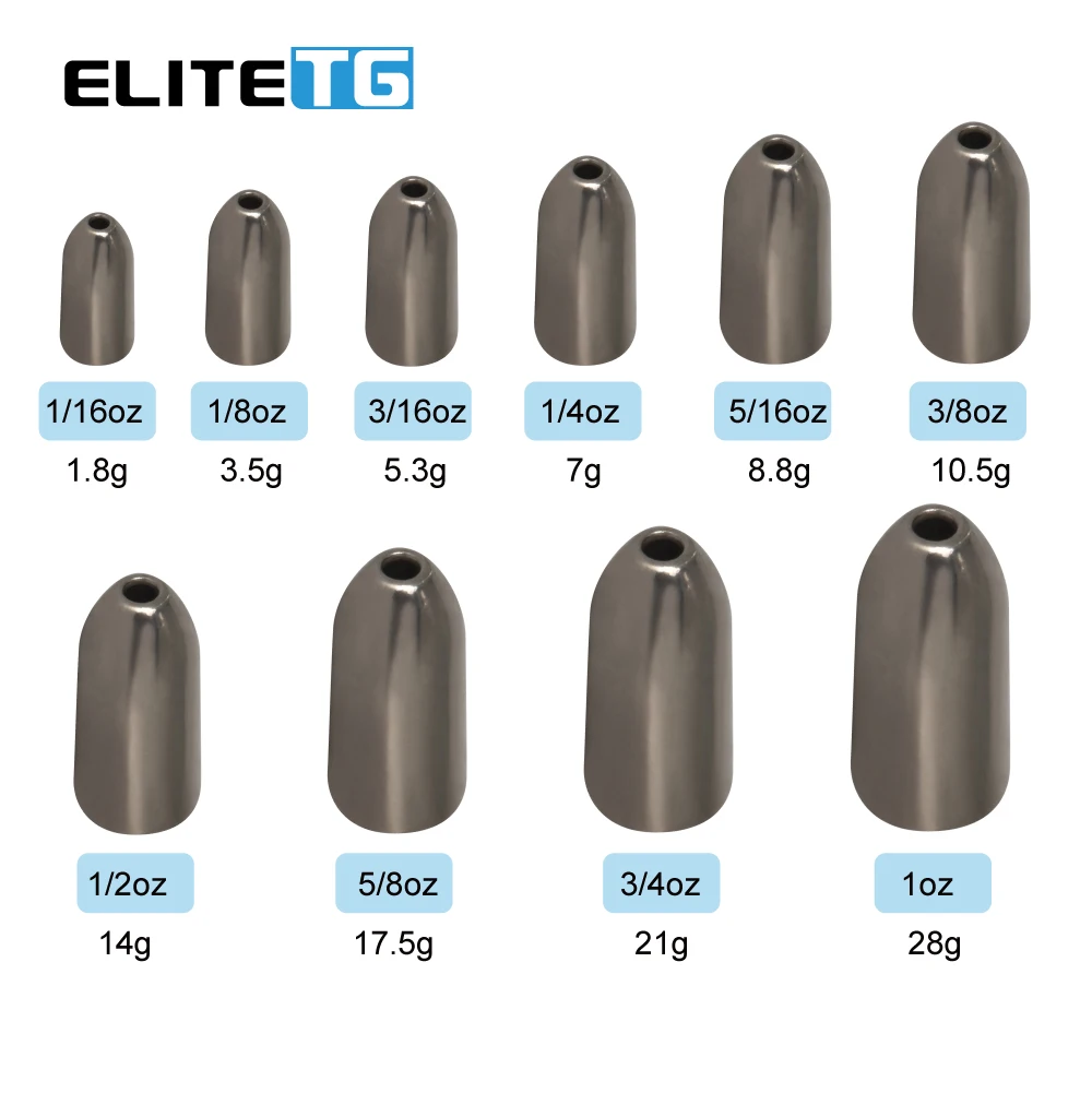 Plomos de tungsteno Eli'te TG – Más sensibles para lubina - imagen 2