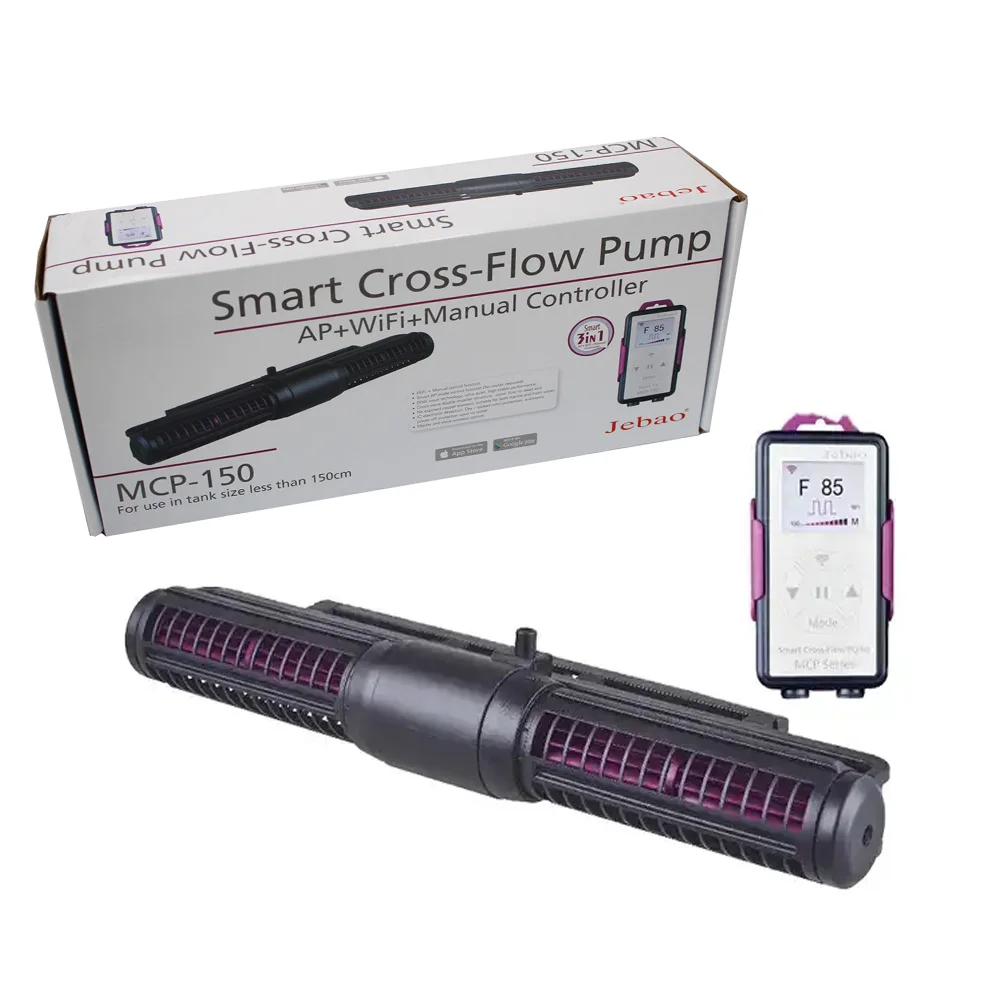 Jebao Smart WiFi App Control Silent Crossflow Water Pump MCP90 120 150 180 Display Wave Surf For Fish Tank Aquarium Accessories