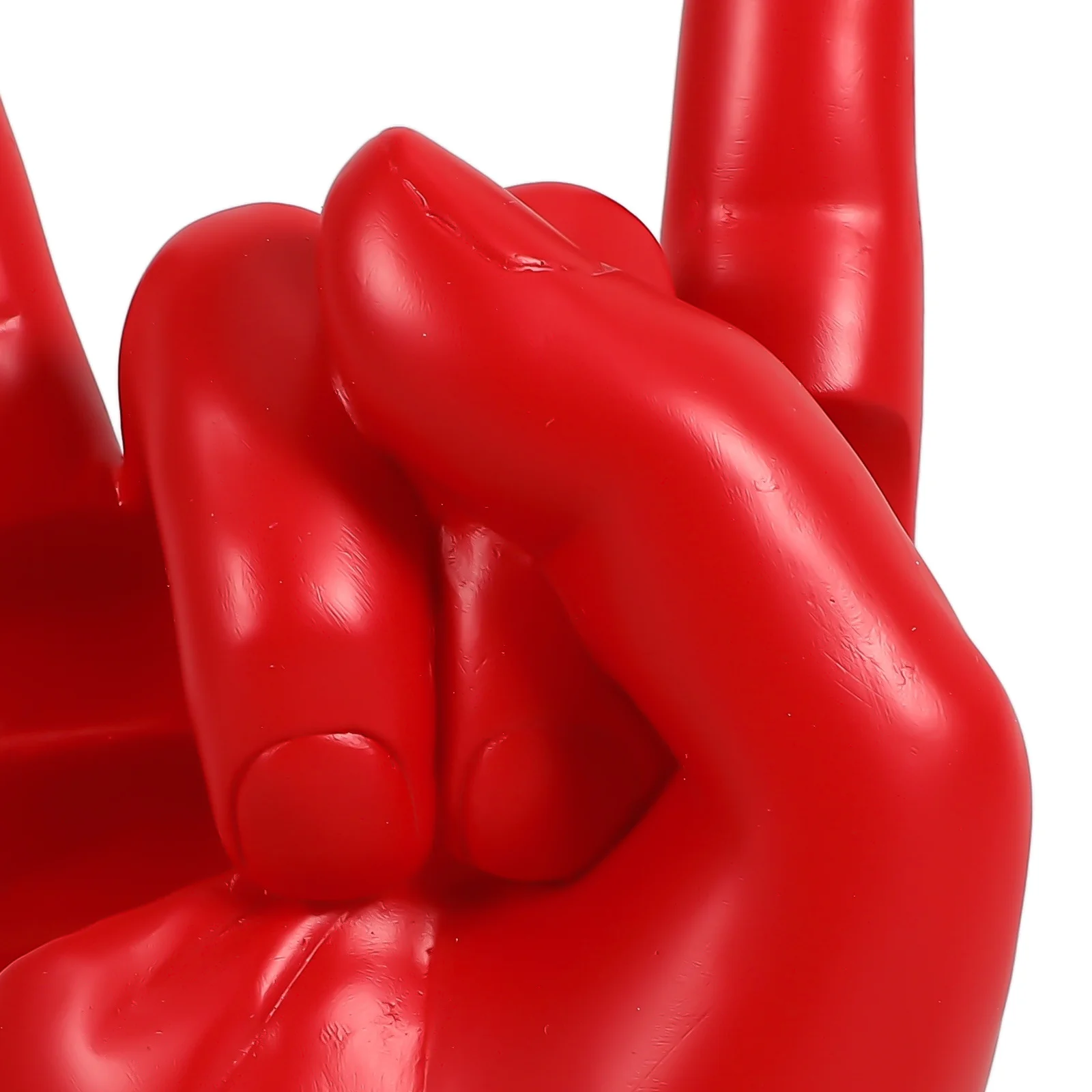 

Rock Style Hand Gesture Drumstick Display Stand Durable Resin Drum Stick Holder Lightweight Music Instrument Accessory