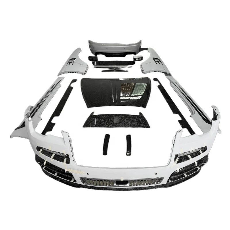 M Style Forged Dry Carbon Fiber Bodykit for Rolls Royce Wraith Front Bumper Rear Bumper Side Skirt Fender Spoiler Hood
