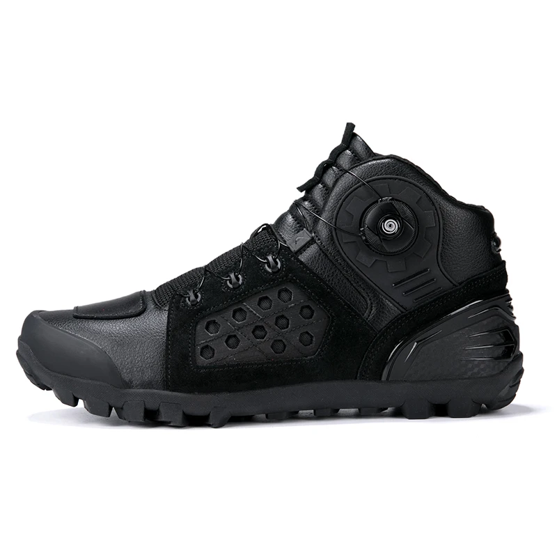 

Motorcycle protective boots men's off-road rally boots new four season fashionable high top anti slip breathable riding boots