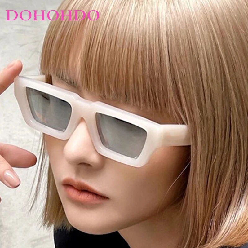 

Retro Shades Luxury Sunglasses For Men 2025 Designer Brand Square Jelly Color Sun Glasses Man Women Sunglass UV400 Lentes De Sol