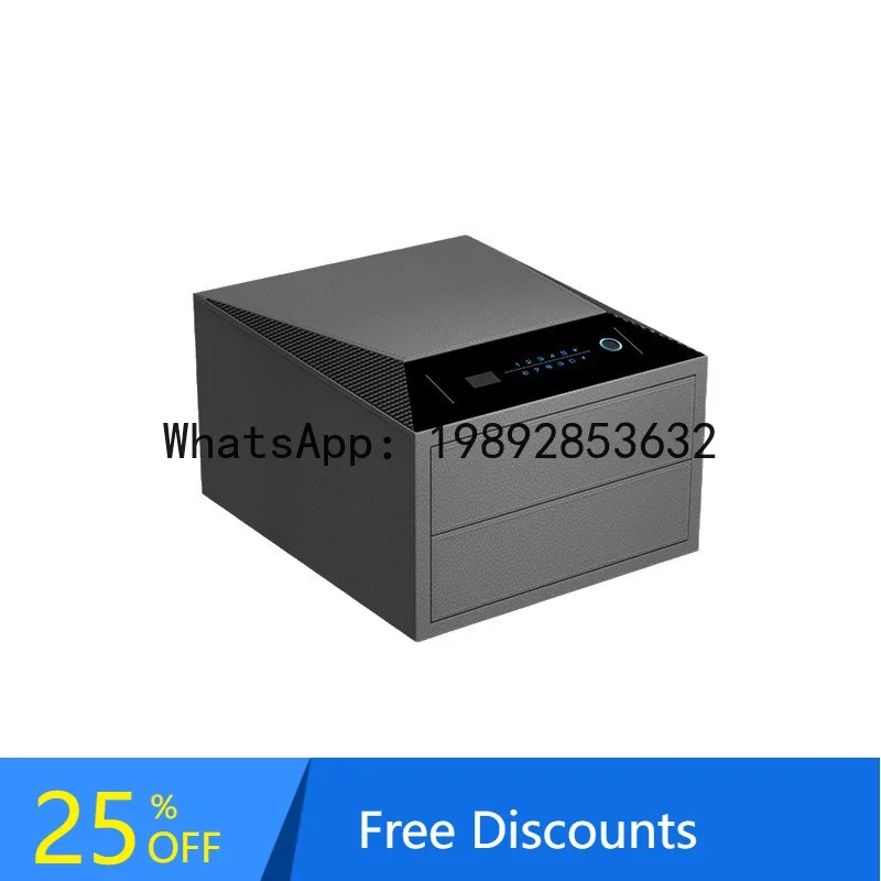 

CZ Hidden Multi-Layer Anti-Theft Safe Home Small Smart Safe Leather Fingerprint Password Safe Storage Cabinet