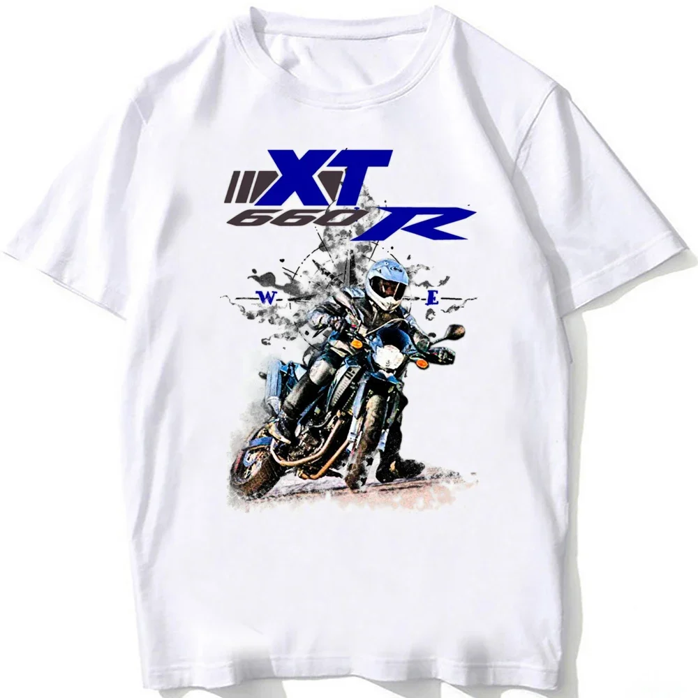 

XT660 R Mountain GS Adventure Rider T-Shirt Men Short Sleeve Hip Hop Sport Casual White Tshirt Boy Motorcycle Riding Tees