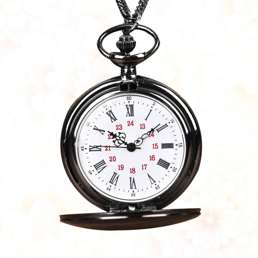 

Roman Dial Vintage Quartz Pendant Timepiece For Men Creative Pocket Watch Women Clothes Decoration Pocket Watch Accessory