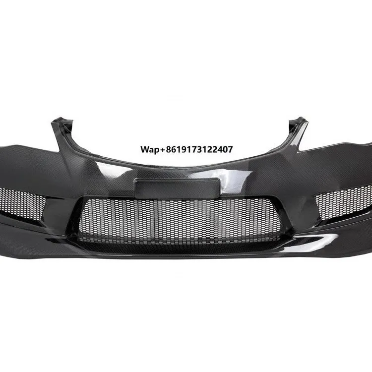 

T-R STYLE CARBON FIBER FRONT BUMPER WITH FRONT LIP for 2006-2010 FD2 JDM