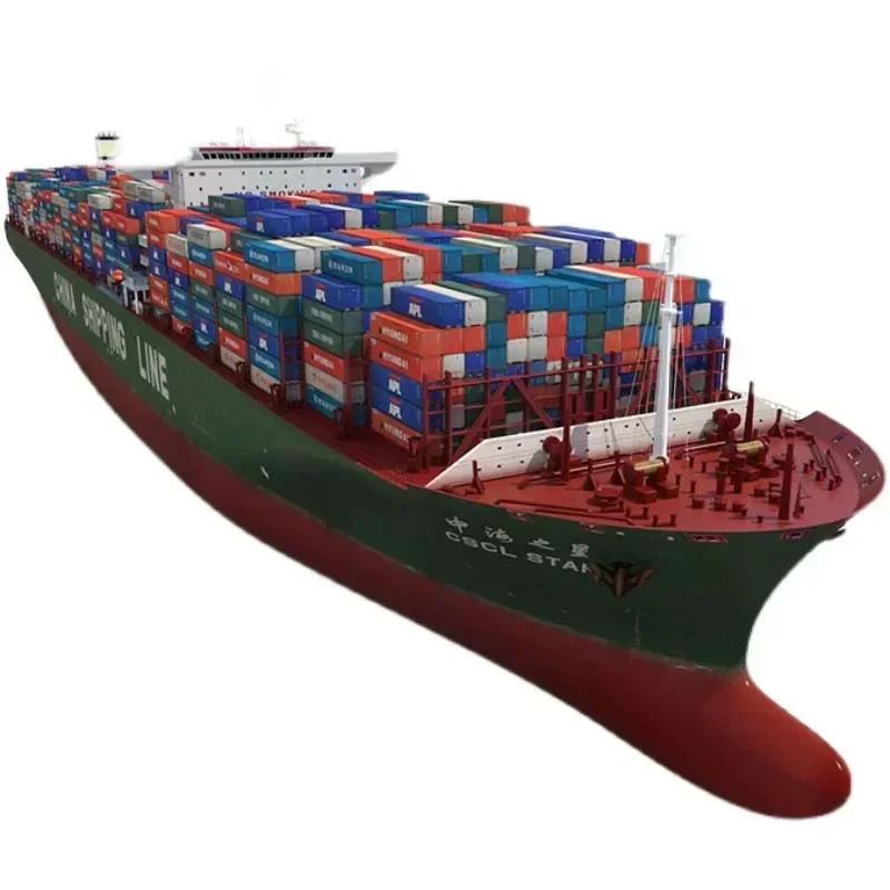 Ship Model Decoration Ultra-large Container Ship Model Natural Liquefied Gas Ship Model Crude Oil Carrier Bulk Carrier Toy Gift