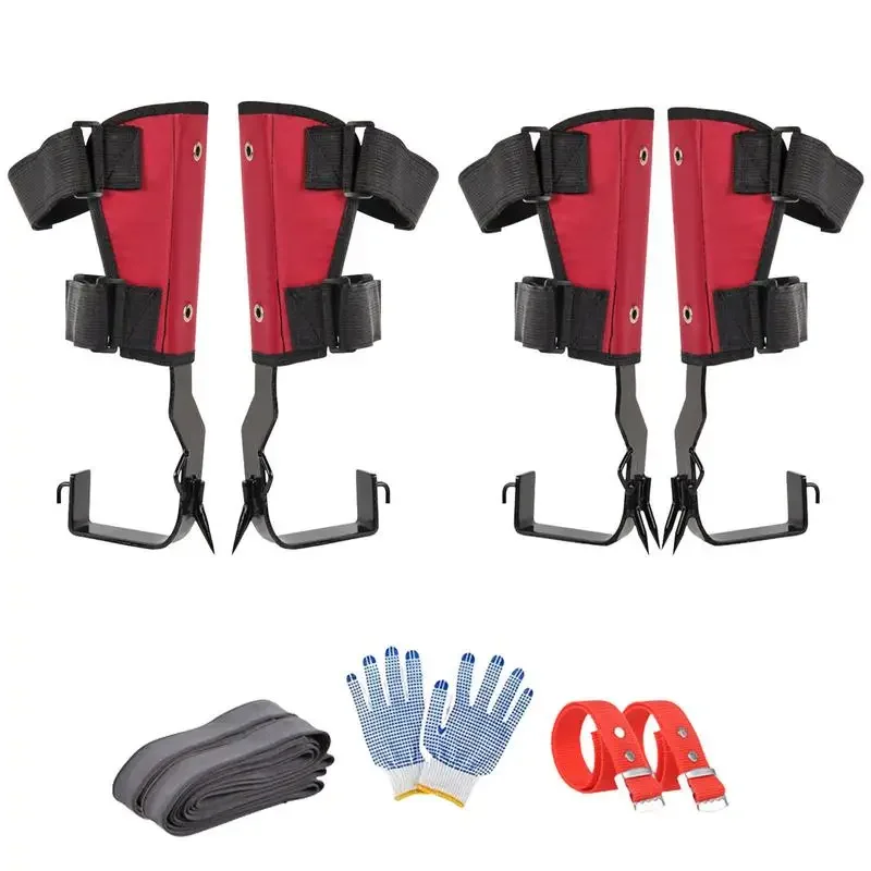 

Tree Climbing Gear Set Tree Gear With Belt Tree Spikes Adjustable Spikes For Hunting Fruit Picking