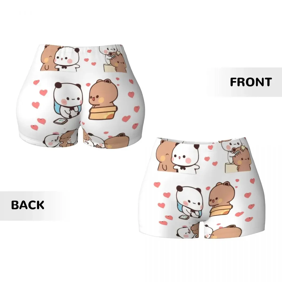 Bubu Dudu 러브 스토리 러닝 체육관 반바지 여성 복숭아와 고마 운동 운동 요가 반바지 세련된 타이트하고 섹시한 반바지