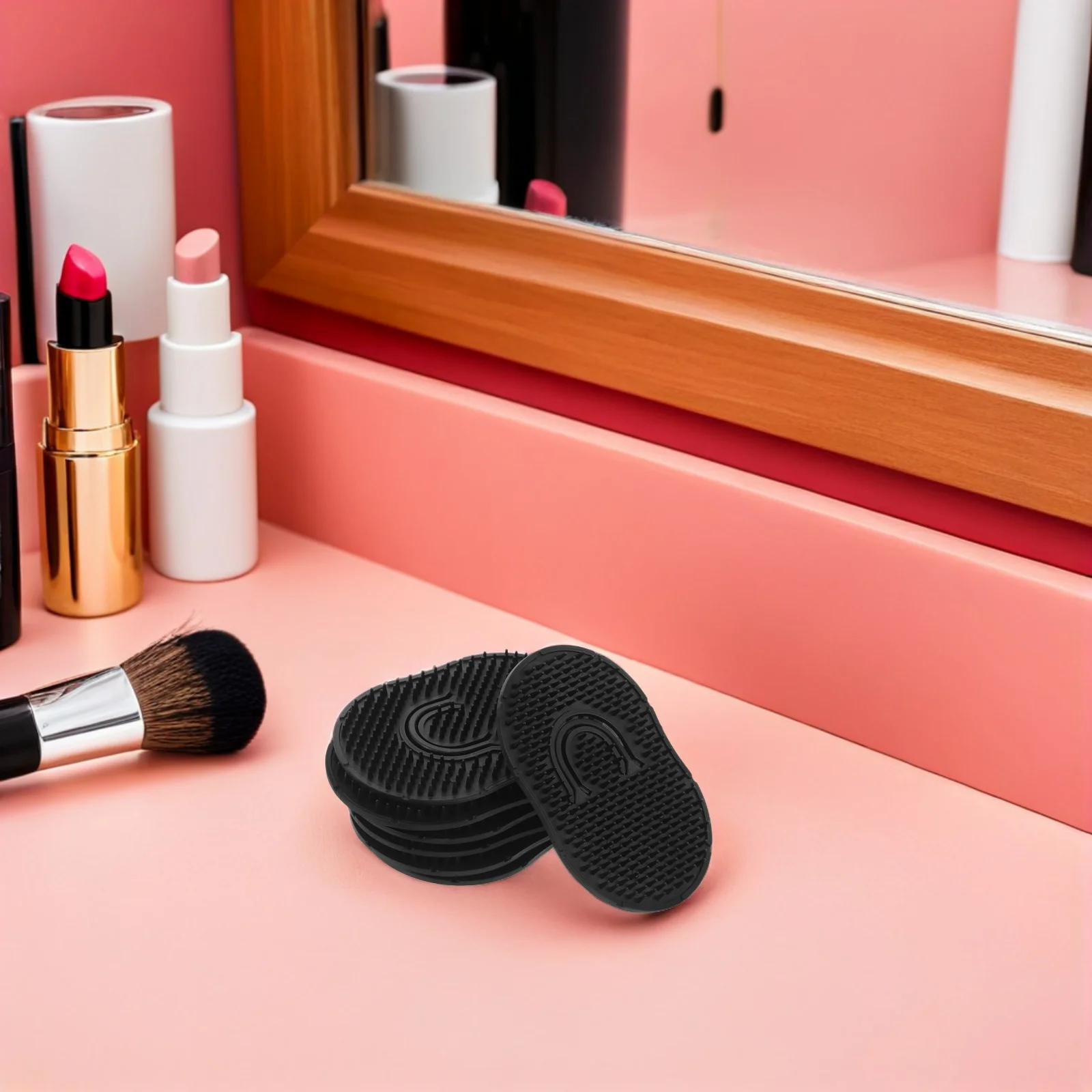 

10Pcs Mini Silicone Scalp Comb Brush Men Portable Soft Shampoo Scalp Massager Pocket Travel Dandruff Removal Comb