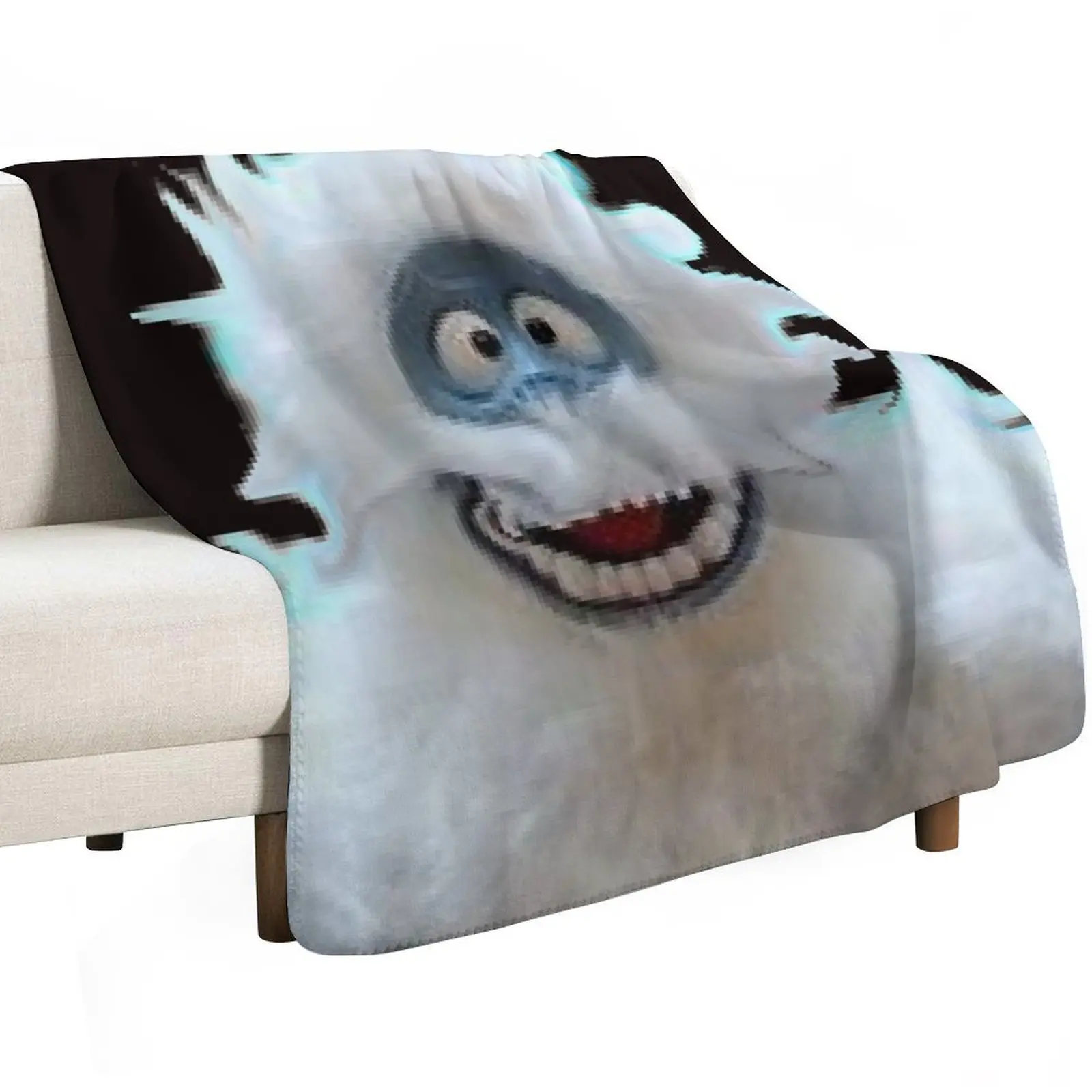 THE Abominable snowman Throw Blanket Blankets For Sofas Custom Hair Hairy Bed covers Plaid Blankets