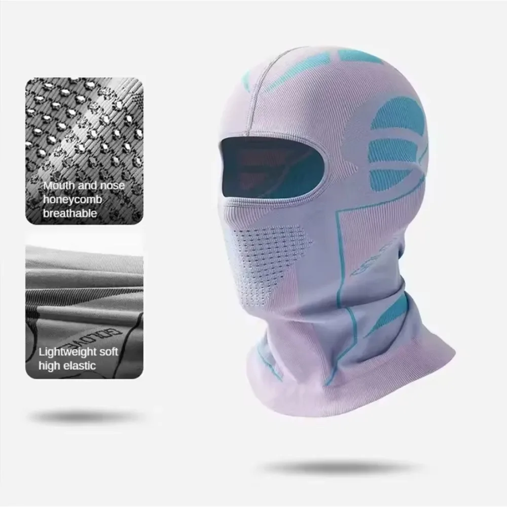 Pasamontañas Térmico para Hombre y Mujer, Máscara de Esquí, Protección Facial Completa, a Prueba de Viento y Frío, Gorro de Invierno para Esquí, Ciclismo, Caza, Forro de Casco