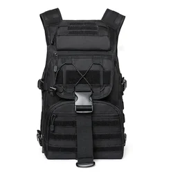 Backpacks for Men 35L Tactical Backpack Large Capacity Black Rucksack Travel Hiking Camping Trekking Computer Bags