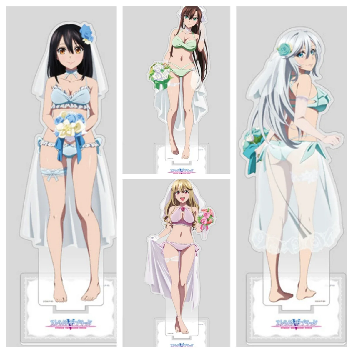 NEW Anime STRIKE THE BLOOD Acrylic Stand figure Stand Plate Cosplay Prop Cartoons present Accessories Firend Christmas Gifts15CM