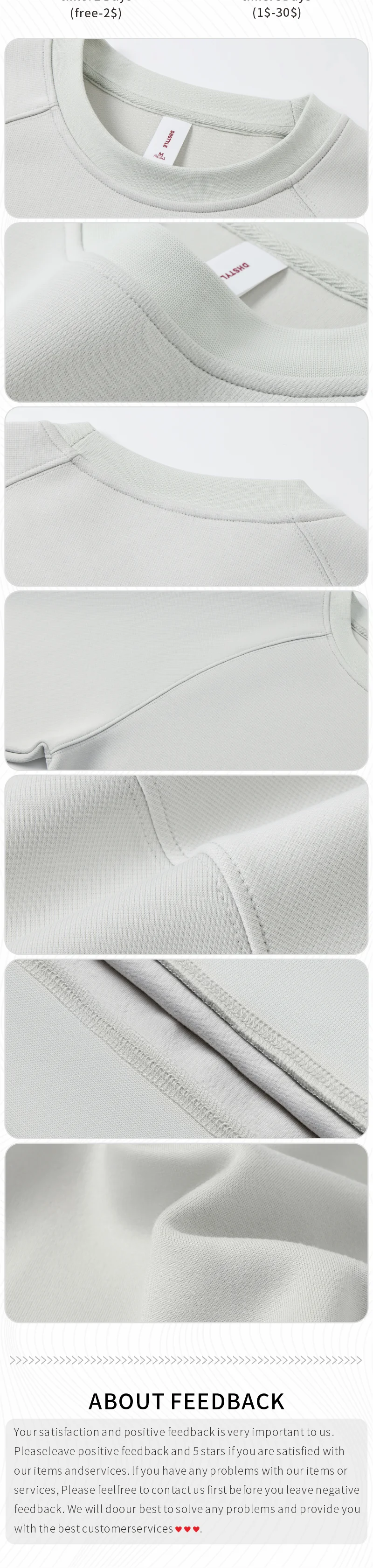 Individuelle Logos, Druck, Stickerei, DIY-Text, Neuer Dünner Frühlings-Herbst-Pullover mit Rundhalsausschnitt, Unisex, Hochwertig, Lässig, für Männer und Frauen – Detail 9