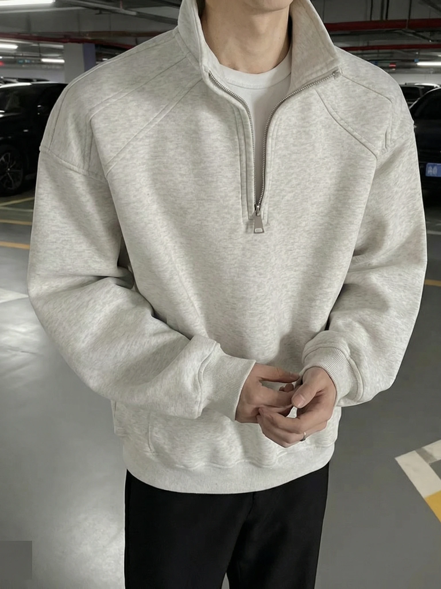 

Мужская толстовка American Sle с капюшоном, весенняя, утепленная, базовый слой, Cleanfit, для мальчиков, верхняя одежда, осенняя, на молнии, с воротником-стойкой