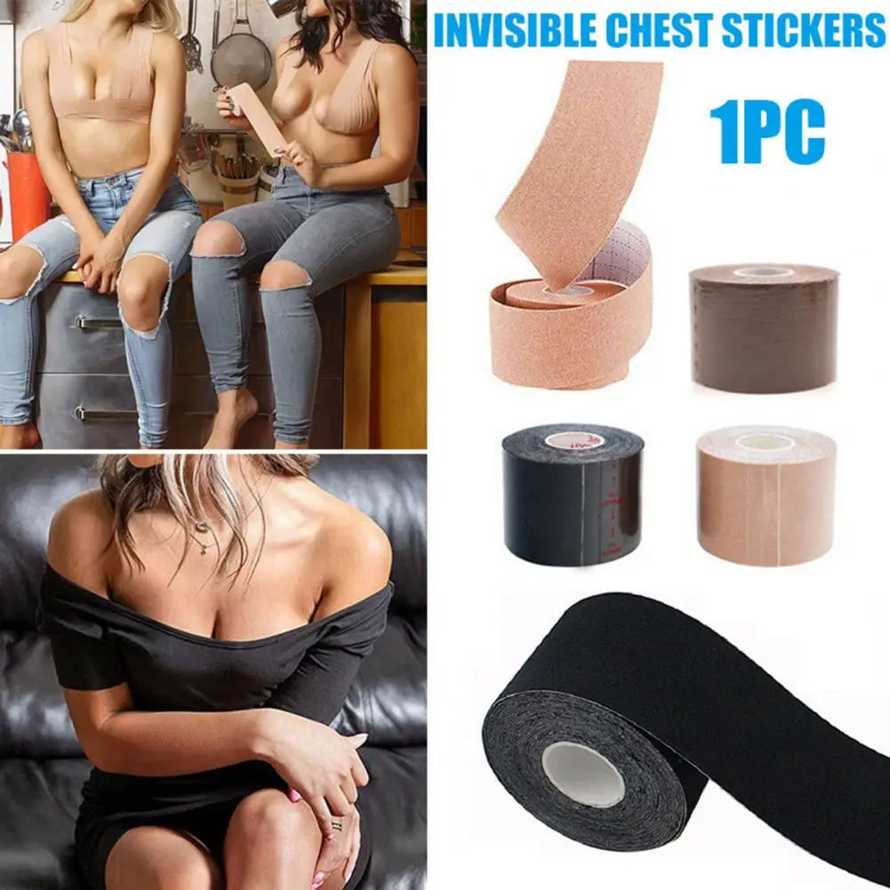 1 Roll 10M Women Breast Nipple Covers Push Up Bra Body Invisible Breast Lift Tape Adhesive Bras Intimates Sexy