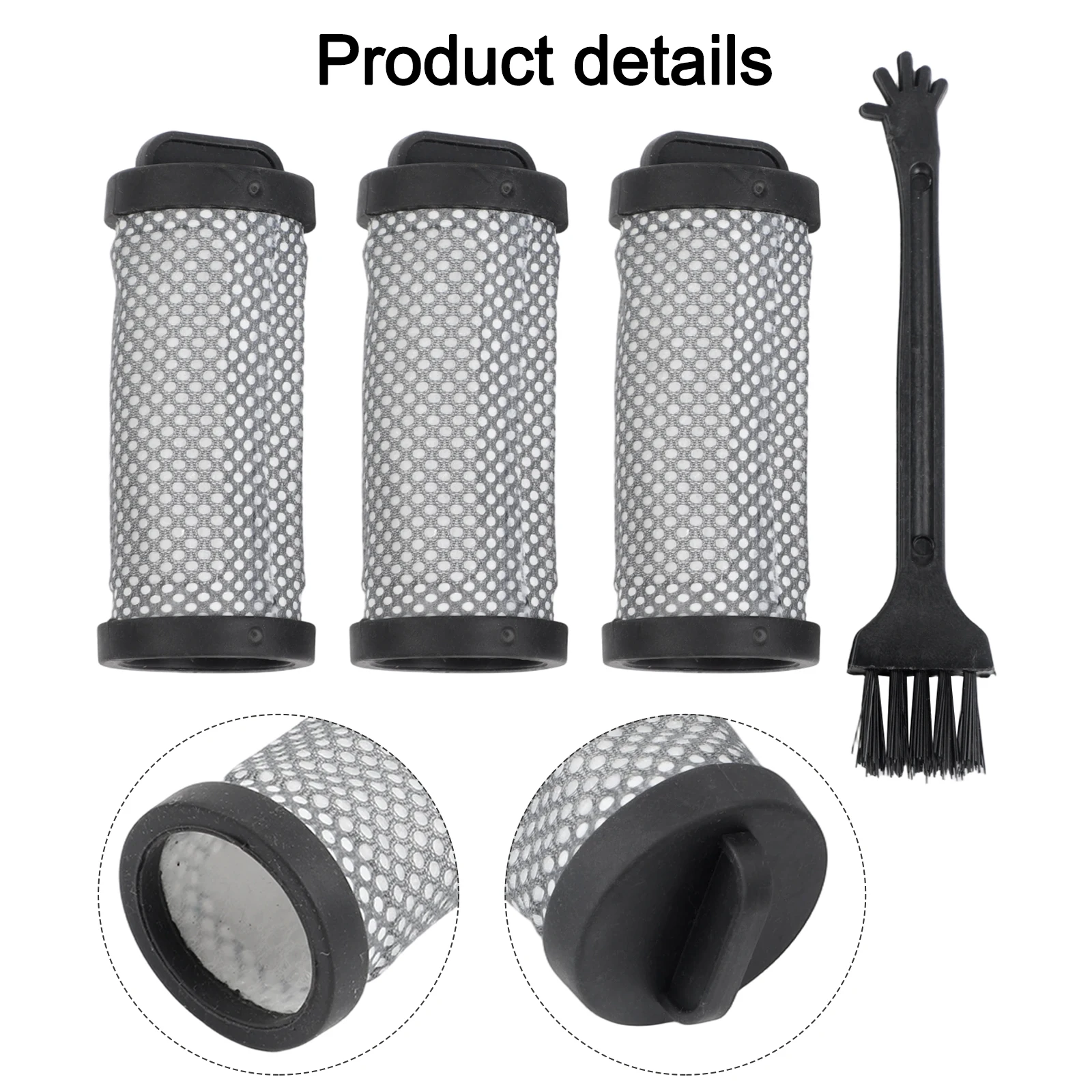 For Bed Cleaning JIGOO T600 Bed Vacuum Accessories 99.97 Filtration Efficiency For JIGOO Mattress Vacuum Cleaner