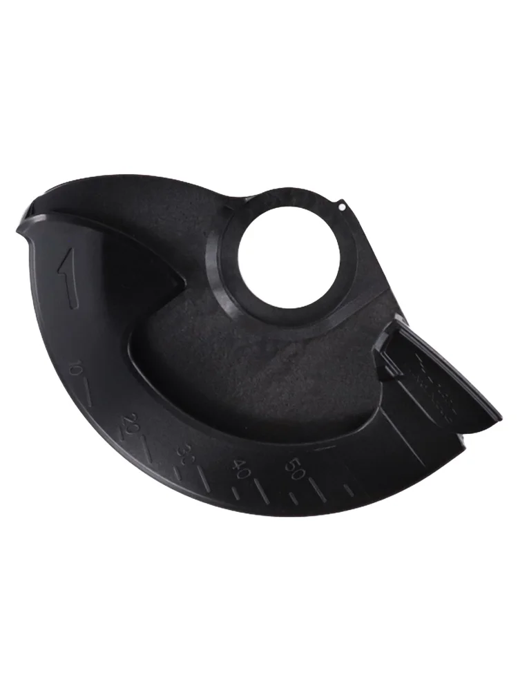 Como imagem guarda de serra circular, novo acessório de serra circular não utilizado, componente de proteção, acessório de ferramenta elétrica