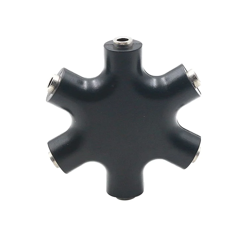 

Разветвитель для наушников 3,5 мм, никелированный, совместимый с телефонами, планшетами, Mp3-плеерми, наушниками