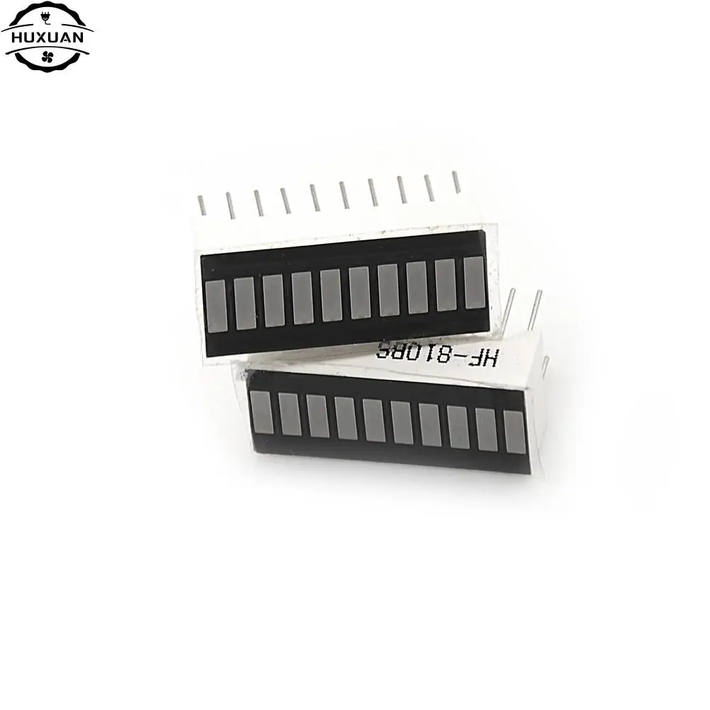 New 10pcs/lot Smart Electronics LED Bar Graph Display Ultra Bright Red 10 Segment Digital Tube Wholesale