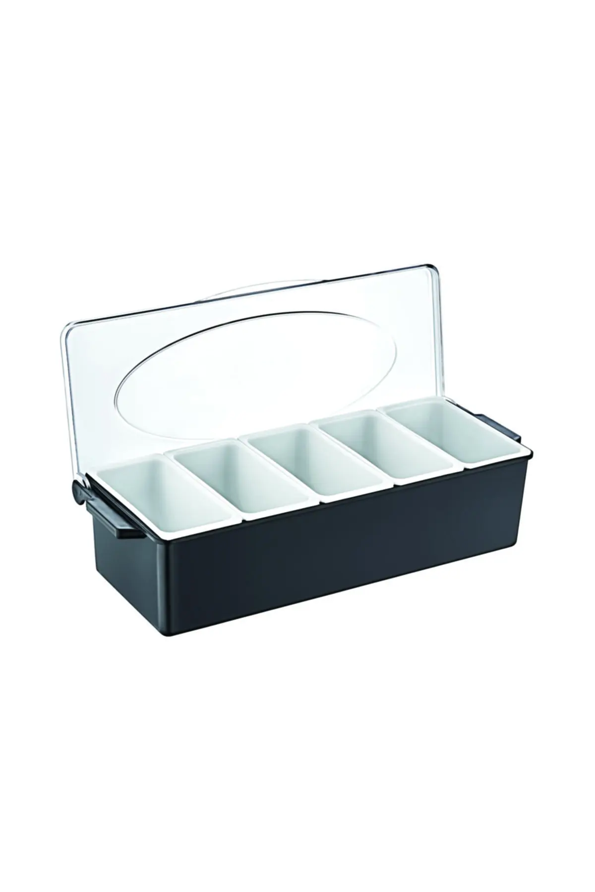 Soporte de desayuno de plástico de 5 cuencos con tapa elegante útil Majestic elegante deslumbrante adornado 2022 modelo de tendencia